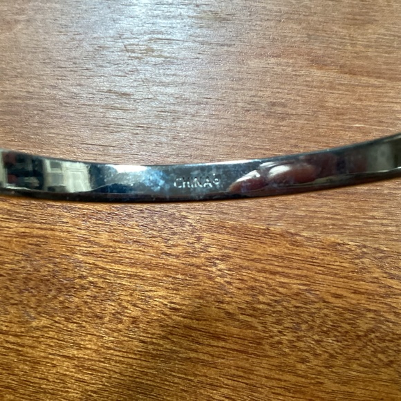 Coach Silver-tone Bangle Bracelet - Picture 7 of 9